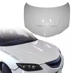 FRP MUGE Hood > Mazda Mazda3 2004-2009 image - 4