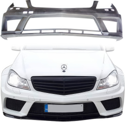 ModeloDrive FRP PDES BSER Wide Body Front Bumper > Mercedes-Benz C-Class (W204) 2012-2014 > 4-Door Sedan image - 5