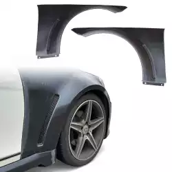 FRP PDES BSER Wide Body Fenders (front) > Mercedes-Benz C-Class (W204) 2012-2014 > 4-Door Sedan image - 6