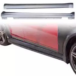 FRP PDES BSER Wide Body Side Skirts > Mercedes-Benz C-Class (W204) 2008-2014 > 4-Door Sedan image - 1