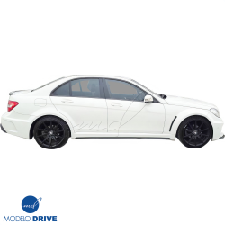 ModeloDrive FRP PDES BSER Wide Body Fenders (rear) > Mercedes-Benz C-Class (W204) 2008-2014 > 4-Door Sedan image - 5