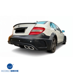 ModeloDrive FRP PDES BSER Wide Body Fenders (rear) > Mercedes-Benz C-Class (W204) 2008-2014 > 4-Door Sedan image - 6