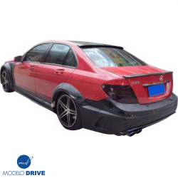 ModeloDrive FRP PDES BSER Wide Body Fenders (rear) > Mercedes-Benz C-Class (W204) 2008-2014 > 4-Door Sedan image - 2