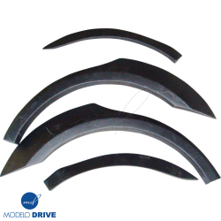 ModeloDrive FRP PDES BSER Wide Body Fenders (rear) > Mercedes-Benz C-Class (W204) 2008-2014 > 4-Door Sedan image - 3