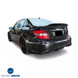FRP PDES BSER Wide Body Fenders (rear) > Mercedes-Benz C-Class (W204) 2008-2014 > 4-Door Sedan image - 6