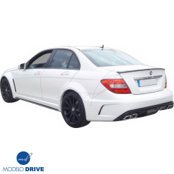 ModeloDrive FRP PDES BSER Wide Body Rear Bumper > Mercedes-Benz C-Class (W204) 2008-2014 > 4-Door Sedan image - 6