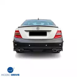 FRP PDES BSER Wide Body Rear Bumper > Mercedes-Benz C-Class (W204) 2008-2014 > 4-Door Sedan image - 10