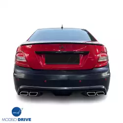 FRP PDES BSER Wide Body Rear Bumper > Mercedes-Benz C-Class (W204) 2008-2014 > 4-Door Sedan image - 4