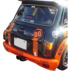 ModeloDrive FRP ZE Wide Body Rear Bumper > Mini Cooper 1959-2000 image - 3