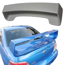 ModeloDrive FRP STI High Spoiler Wing w LED > Subaru Impreza WRX 2002-2007 > 4dr Sedan image - 17