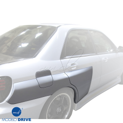 ModeloDrive FRP CSPE Wide Body Fenders (rear) 5pc > Subaru Impreza WRX 2002-2007 > 4dr Sedan image - 2