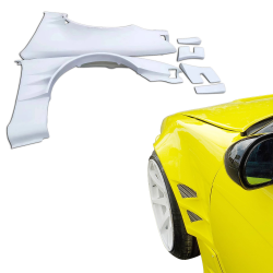 ModeloDrive FRP ORI t4 75mm Wide Body Fenders (front) 6pc > Nissan 240SX (S14) 1997-1998 image - 20