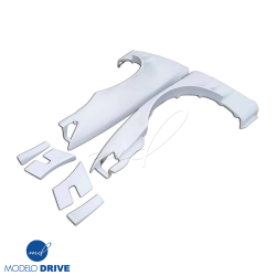ModeloDrive FRP ORI t4 75mm Wide Body Fenders (front) 6pc > Nissan 240SX (S14) 1997-1998 image - 6