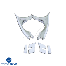 ModeloDrive FRP ORI t4 75mm Wide Body Fenders (front) 6pc > Nissan 240SX (S14) 1997-1998 image - 11