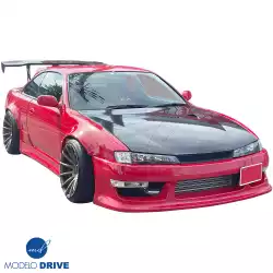 FRP ORI t4 75mm Wide Body Fenders (front) 6pc > Nissan 240SX (S14) 1997-1998 image - 17