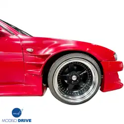 FRP ORI t4 75mm Wide Body Fenders (front) 6pc > Nissan 240SX (S14) 1997-1998 image - 21
