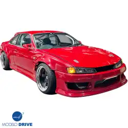 FRP ORI t4 75mm Wide Body Fenders (front) 6pc > Nissan 240SX (S14) 1997-1998 image - 22