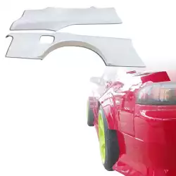 FRP ORI t4 75mm Wide Body Fenders (rear) > Nissan 240SX (S14) 1995-1998 image - 1