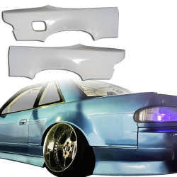 ModeloDrive FRP ORI t4 75mm Wide Body Fenders (rear) > Nissan 240SX 1989-1994 > 2dr Coupe image - 10