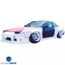 FRP ORI t4 75mm Wide Body Fenders (rear) > Nissan 240SX 1989-1994 > 2dr Coupe image - 7