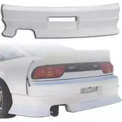FRP DMA t3 Rear Bumper > Nissan 240SX 1989-1994> 3dr Hatch image - 11