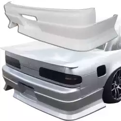 FRP DMA t3 Rear Bumper > Nissan 240SX 1989-1994> 2dr Coupe image - 1