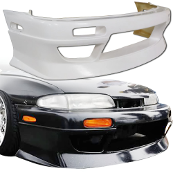 ModeloDrive FRP DMA t3 Front Bumper > Nissan 240SX (S14) 1995-1996 image - 1