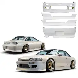 FRP DMA t3 Body Kit > Nissan 240SX (S14) 1995-1996 image - 5