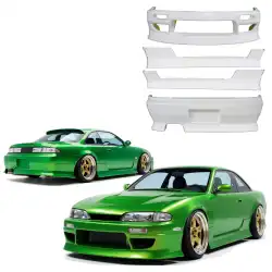 FRP DMA t3 Body Kit > Nissan 240SX (S14) 1995-1996 image - 1