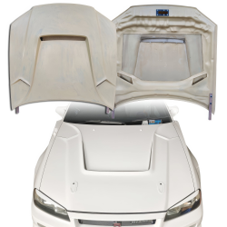 ModeloDrive FRP TSEC Hood > Nissan Skyline (R34) GTR 1999-2002 image - 8