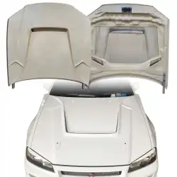 FRP TSEC Hood > Nissan Skyline (R34) GTR 1999-2002 image - 10