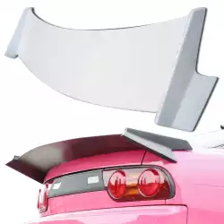 FRP URA Drag Spoiler Wing > Nissan 240SX 1989-1994> 3dr Hatch image - 10
