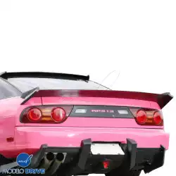FRP URA Drag Spoiler Wing > Nissan 240SX 1989-1994> 3dr Hatch image - 12