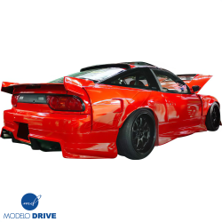 ModeloDrive FRP URA Drag Spoiler Wing > Nissan 240SX 1989-1994> 3dr Hatch image - 2
