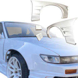 ModeloDrive FRP ORI t4 75mm Wide Body Fenders (front) 4pc > Nissan Silvia (S13) 1989-1994> 2/3dr image - 25