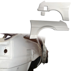 ModeloDrive FRP DMA Wide Body 40mm Fenders (rear) > Toyota Corolla (AE86) 1984-1987 > 3dr Hatch image - 1