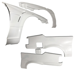 ModeloDrive FRP DMA D1 Wide Body 30mm Fenders Set > Toyota Corolla (AE86) 1984-1987 > 2dr Coupe image - 1