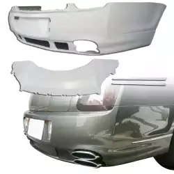FRP MANS Rear Bumper > Bentley Continental Flying Spur 2006-2012 > Sedan image - 1