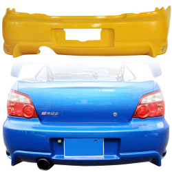 ModeloDrive FRP ING Rear Bumper > Subaru Impreza WRX 2004-2007 > 4dr Sedan image - 2