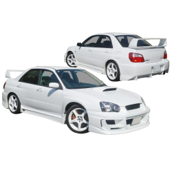 ModeloDrive FRP ING Body Kit 4pc > Subaru Impreza WRX 2004-2005 > 4dr Sedan image - 2