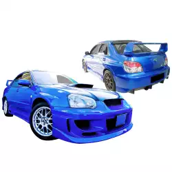 FRP ING Body Kit 4pc > Subaru Impreza WRX 2004-2005 > 4dr Sedan image - 1