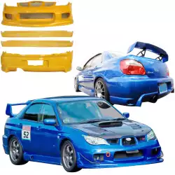 FRP ING Body Kit 4pc > Subaru Impreza WRX 2006-2007 > 4dr Sedan image - 2