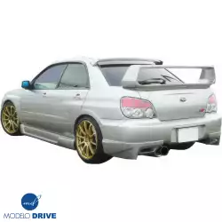 FRP ING Rear Add-on Valances 2pc > Subaru Impreza WRX 2004-2007 > 4dr Sedan image - 3
