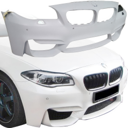 ModeloDrive FRP Type-M4 Style Front Bumper > BMW 5-Series (F10) 2011-2016 > 4dr image - 3