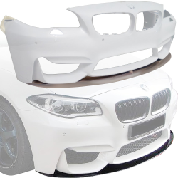 ModeloDrive FRP Type-M4 Style Front Valance Add-on > BMW 5-Series (F10) 2011-2016 > 4dr image - 1