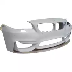 FRP Type-M4 Style Front Bumper and Lip 2pc > BMW 5-Series (F10) 2011-2016 > 4dr image - 1