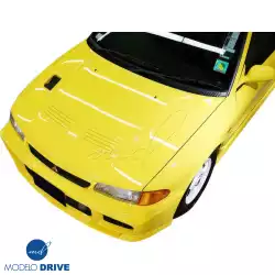 FRP EVO3 Vented Hood > Mitsubishi Evolution EVO3 1993-1996 image - 11