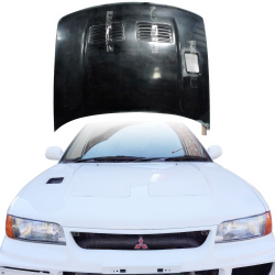 ModeloDrive FRP EVO3 Vented Hood > Mitsubishi Evolution EVO3 1993-1996 image - 1