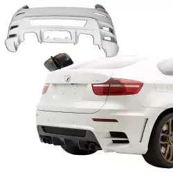 FRP LUMM Rear Bumper w Diffuser > BMW X6 2008-2014 > 5dr image - 8