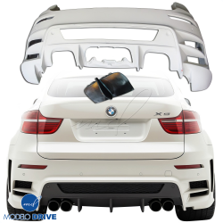 ModeloDrive FRP LUMM Rear Bumper w Diffuser > BMW X6 2008-2014 > 5dr image - 17